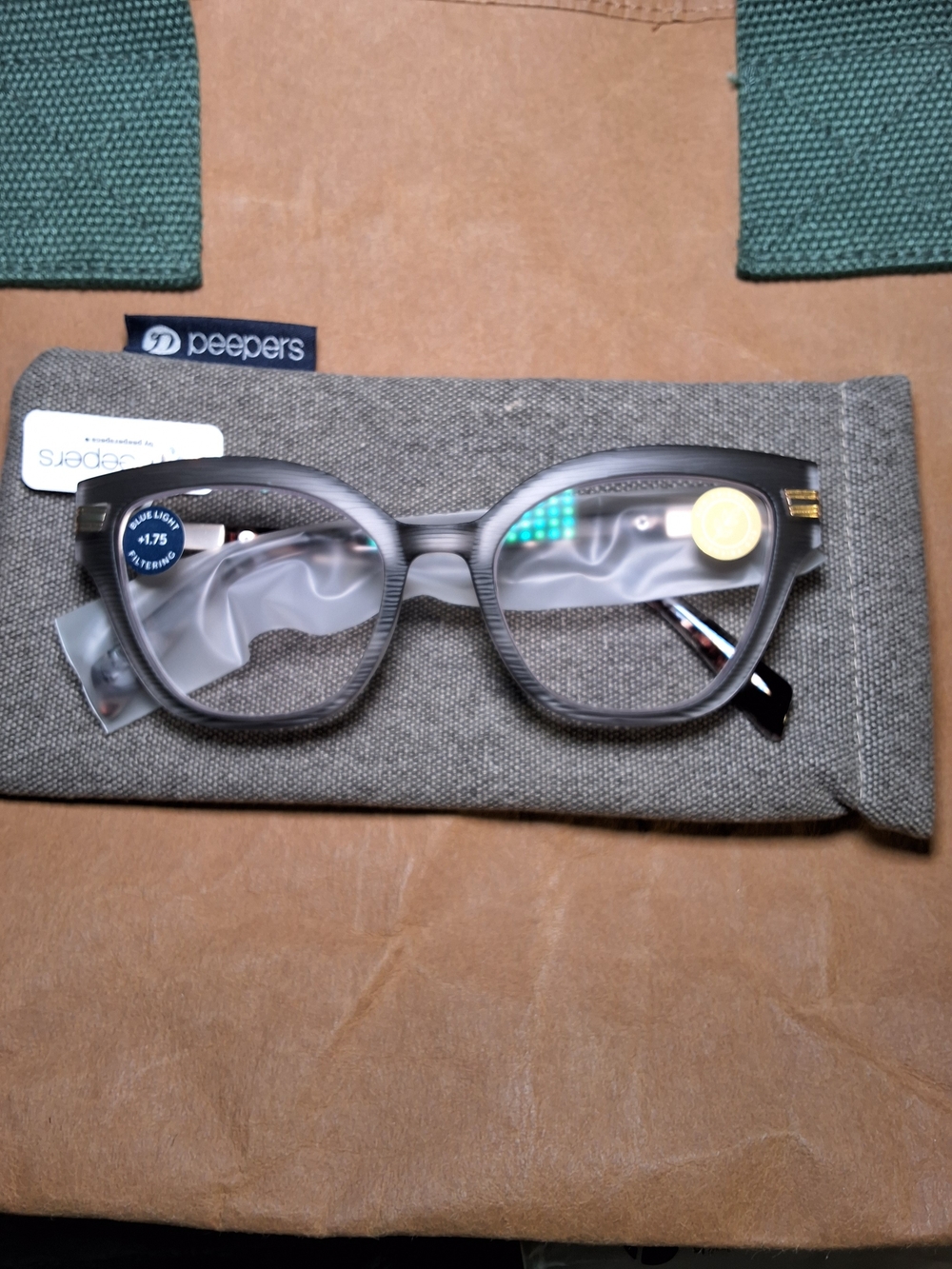 NEW Peepers Marquee Blue Light Readers +1.75
